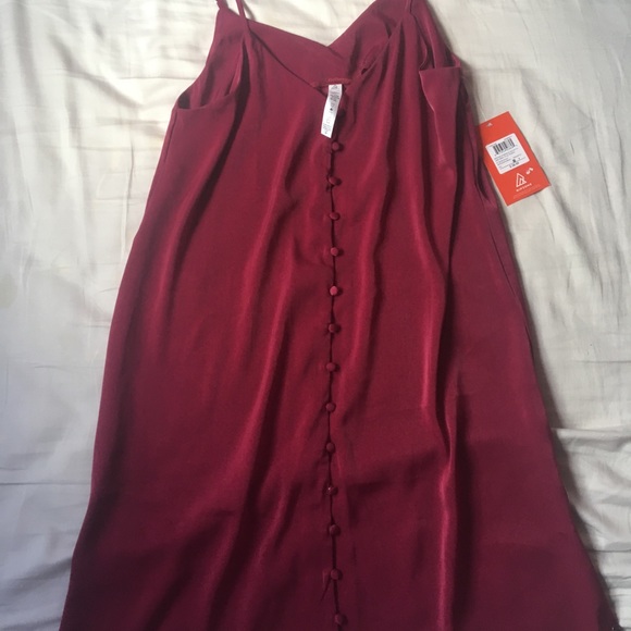 SATIN SWING DRESS - Picture 1 of 3